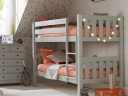 Jubilee Bunk Bed in Soft Grey. Photograph by Room to Grow